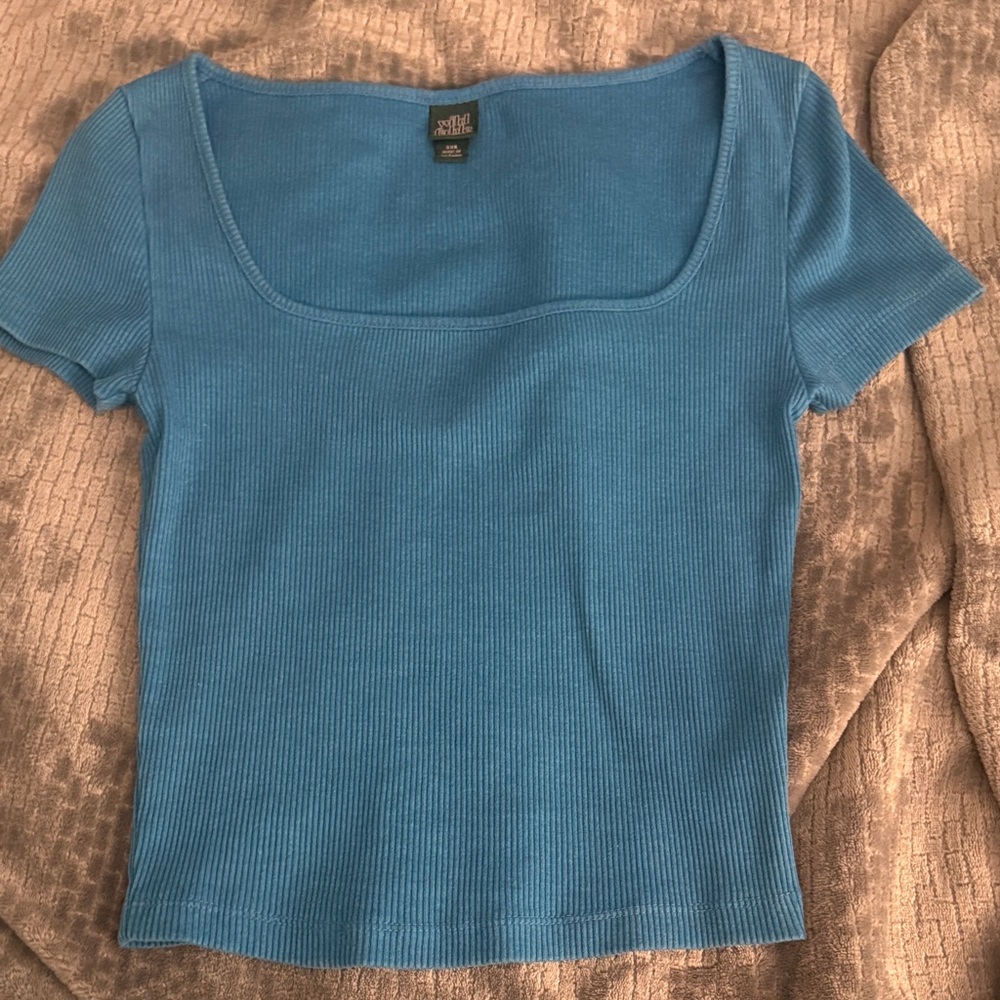 Wild Fable square neck ribbed top